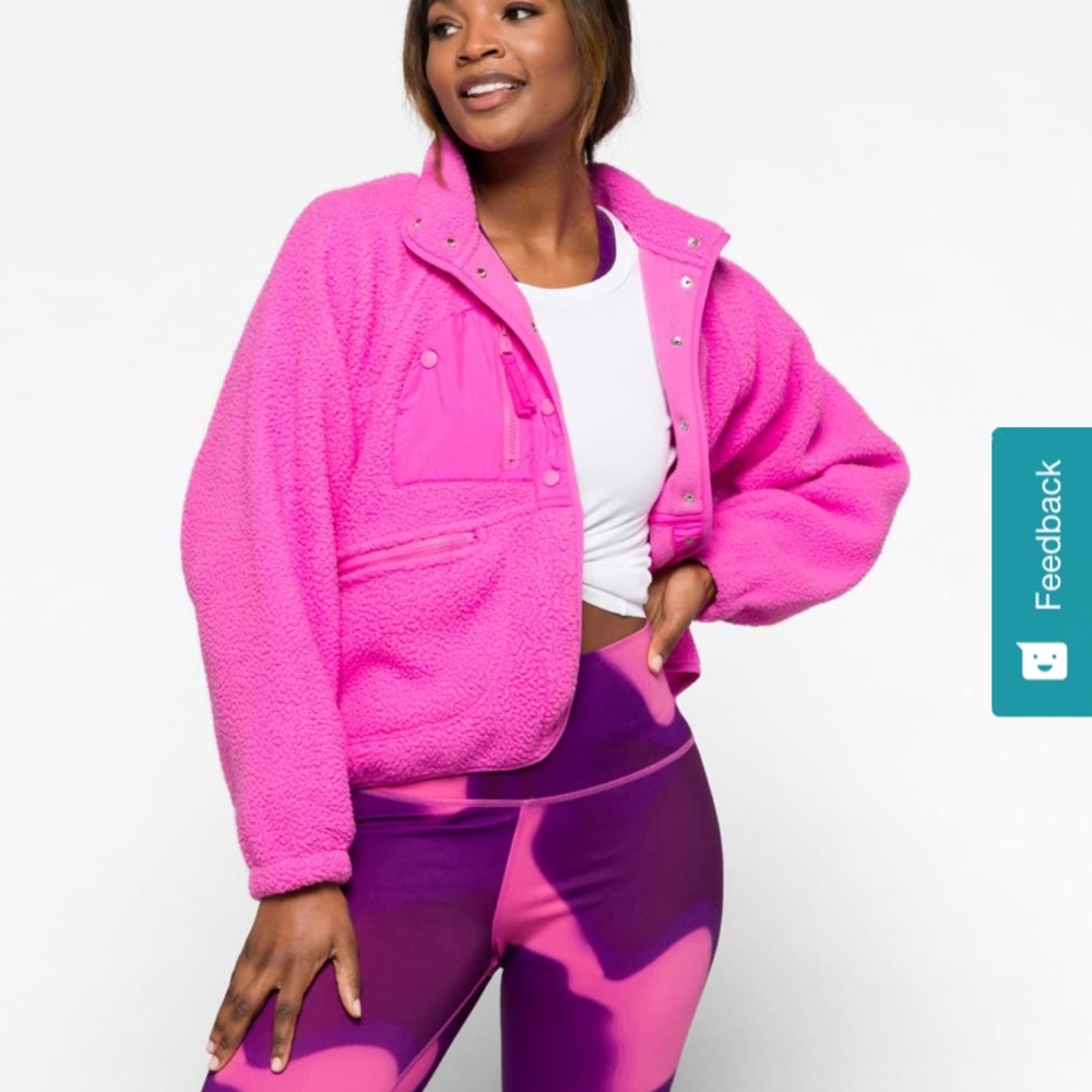 Free people Hit the Slopes Fleece Jacket